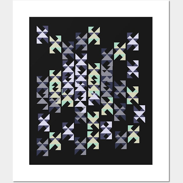 geometric pattern Wall Art by CindyS